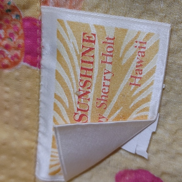 Rare Find Sunshine by Sherry Holt Yellow Seersucker Romper Size XS - Picture 11 of 11